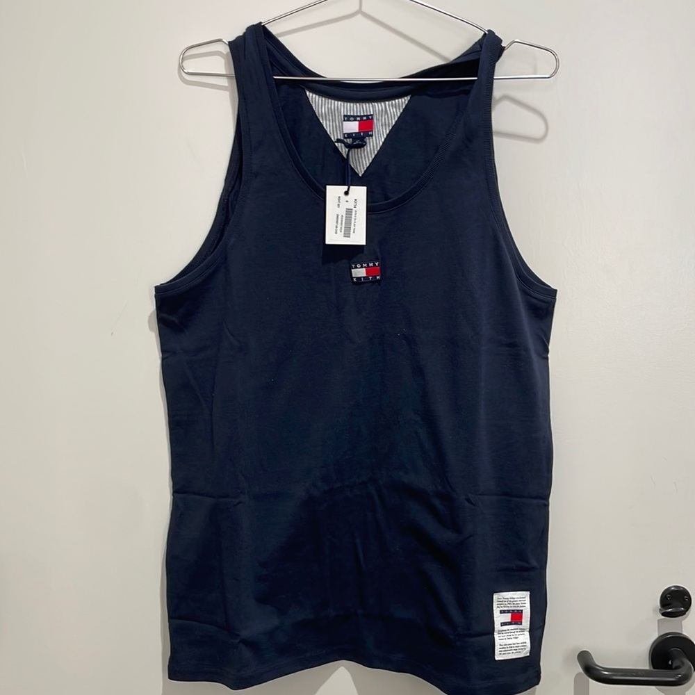 *NWT* Kith X Tommy Hilfiger Navy Tank Top